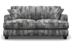 Heart of House Hampstead 2 Seater Shimmer Sofa Bed - Silver